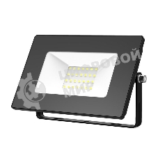 Прожектор светодиодный Gauss Elementary 30Вт 2100лм IP65 6500К черный ПРОМО