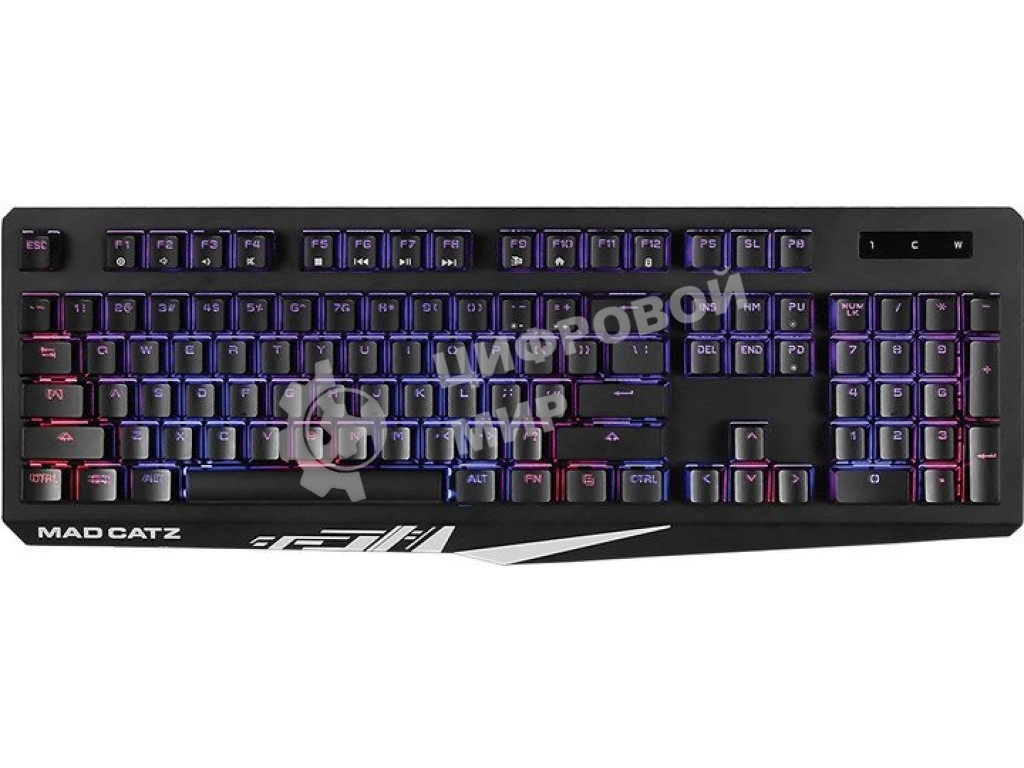 Клавиатура Mad Catz S.T.R.I.K.E. 4 проводная, USB Type-A, чёрный