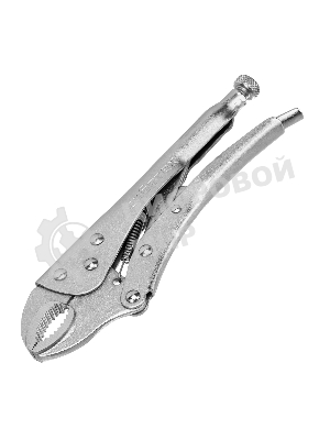 Зажим Сибртех ручной, полукруглый захват, 220 мм