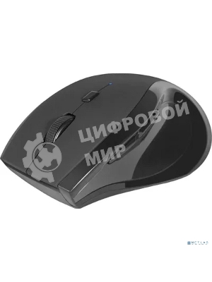 Мышь беспроводная Defender Accura MM-295 черный, 1600 dpi, радиоканал, USB, кнопки - 6