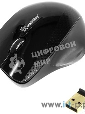 Мышь беспроводная Smartbuy 309AG черная SBM-309AG-K