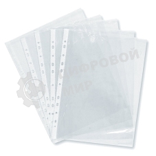 Папка-вкладыш Бюрократ -013BTEN глянцевые А4+ (упаковка: 100 шт)