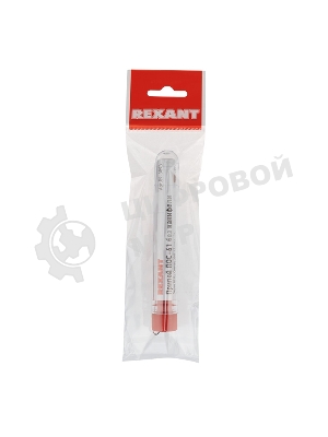 Припой без канифоли ПОС-61 Rexant, 10 г, Ø1.0 мм, (олово 61%, свинец 39%), колба