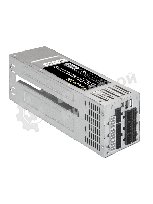 Блок питания серверный 2U Redundant 2x550W ExeGate EX292321RUS Industrial-RTS550 (APFC, КПД 94% (80 PLUS Platinum), 4 см fan, 24pin, 2x(4+4)pin, 2PCIe, 2SATA, 6IDE, Cable Management)