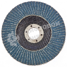 Круг лепестковый торцевой КЛТ-1, ZK10XW (цирконий), зерн. 25Н(P60), 125 х 22,2 мм, (БАЗ) Россия