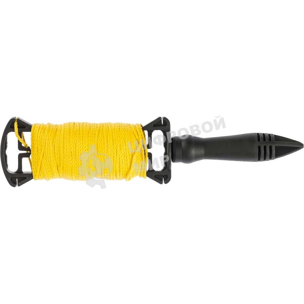 Шнур Matrix нейлоновый разметочный на катушке c ручкой D1,5 мм 30 м