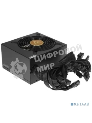 Блок питания Chieftec Proton BDF-600S-Bulk, 600Вт, 80 PLUS Bronze, Active PFC, 120мм, черный