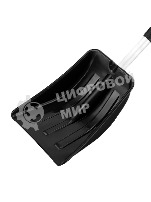 Лопата для уборки снега, полипропилен, 260х340х720-915 мм, телескопический черенок, BASE Palisad