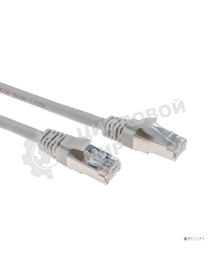 Патч-корд F/UTP Rexant cat.6, RJ45-RJ45, экранированный, 26AWG, LSZH, серый, 0.3 м