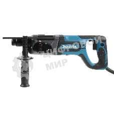 Перфоратор Makita HR2475 Перфоратор,SDS+, 780Вт,3реж,2.7Дж,0-4500у\м,3кг,чем,Д-образ