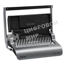 Переплетчик Fellowes Quasar+ (FS-56277) A4/перф.22л.сшив/макс.500л./пластик.пруж. (6-51мм)
