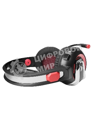 Гарнитура Crown CMGH-3000 чёрный/красный, проводная, подсветка