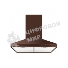 Вытяжка каминная Gefest ВО 10 К47 коричневый, 60 см, 300 куб. м/ч, 75 дБ