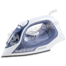 Утюг Energy EN-318 белый/синий, 2000 Вт, 22 г/мин, 240 мл