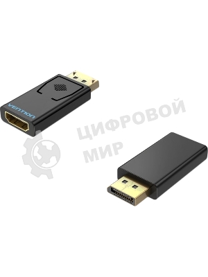 Адаптер-переходник Vention DisplayPort 20M > HDMI F