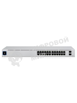 Коммутатор Ubiquiti USW-24-POE 24PORT 1000M 2SFP POE