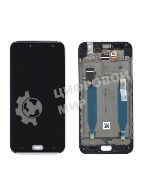 Дисплей для Asus ZenFone Live ZB553KL, черный с рамкой