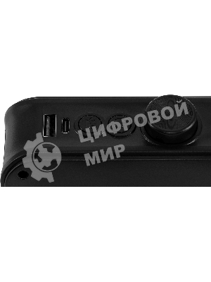 Автомобильный компрессор Digma QBK-120B черный, шланг 0.2м