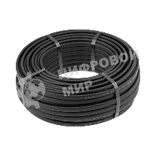 Кабель греющий (нагревательный) Rexant саморегулирующийся с УФ-защитой SRL40-2CR UV, экранированный, 40Вт/м, 1,0мм2/45м, бухта 50м