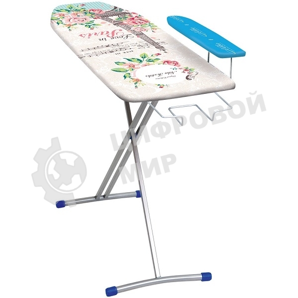 Доска гладильная НИКА 1, размер: 122/34,5, материал: фанера, выдвижная подставка под утюг, два полож