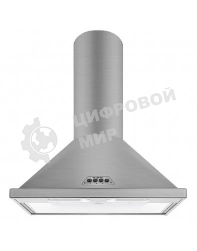 Вытяжка каминная Gefest ВО 1602 К30 серебристый, 60 см, 600 куб. м/ч, 81 дБ