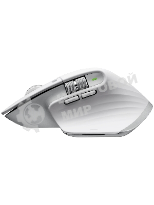 Мышь беспроводная Logitech MX Master 3s светло-серый, 8000 dpi, радиоканал, Bluetooth, USB, кнопки - 7