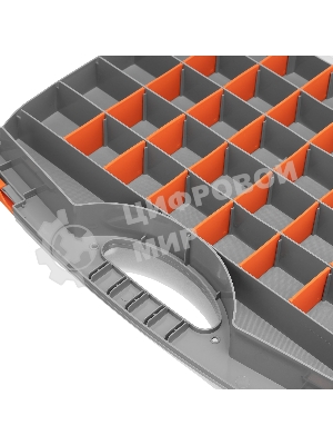 Органайзер Stels двухсторонний 425x330x85мм, пластик 90710