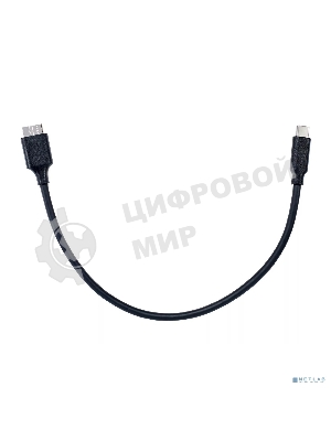 Кабель соединительный Telecom TUS713-0.3M USB3.0 Type-c to Micro B,5Gbps 0.3m