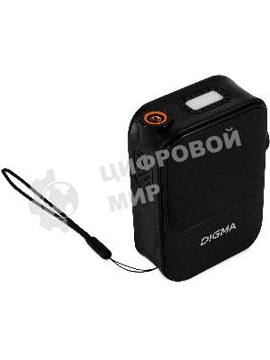 Автомобильный компрессор Digma QBK-120B черный, шланг 0.2м