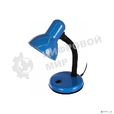 Светильник UF-301 С06 настол. 230В 60Вт син. Ultraflash 12357