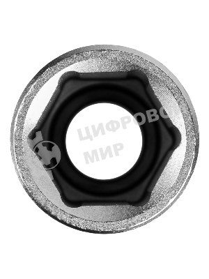 Головка торцевая удлиненная Stels 18 мм, 6-гранная, CrV, под квадрат 1/2