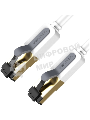 Патч-корд Vention прямой SFTP cat.7 RJ45 - 0,5м. Серый