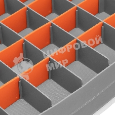 Органайзер Stels двухсторонний 425x330x85мм, пластик 90710