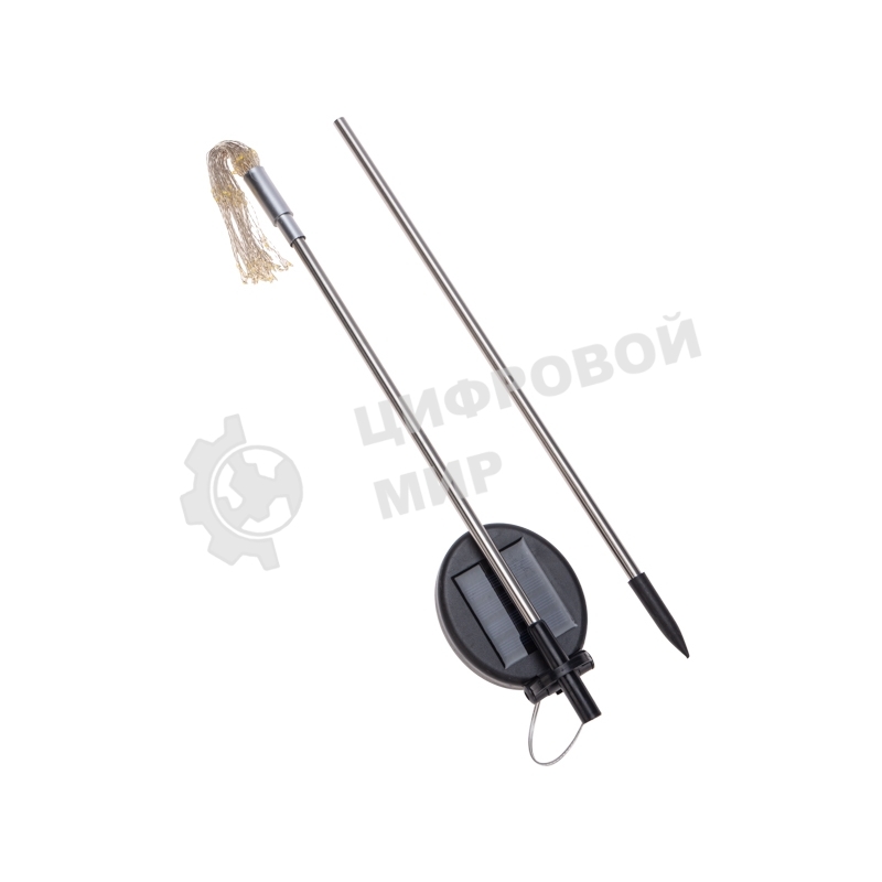 Светильник грунтовый Rexant Салют, 3000К, встроенный аккумулятор, солнечная панель