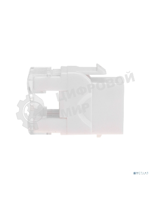 Модуль Keystone Rexant Jack RJ-45(8P8C), UTP неэкранированный, CAT 5e, тип 180 градусов, белый PRO