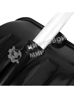 Лопата для уборки снега, полипропилен, 260х340х720-915 мм, телескопический черенок, BASE Palisad