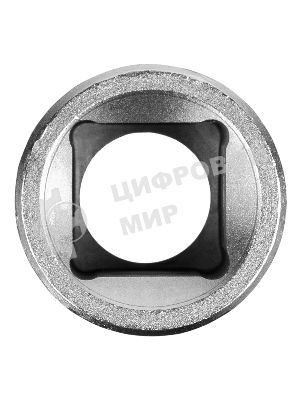 Головка торцевая удлиненная Stels 18 мм, 6-гранная, CrV, под квадрат 1/2