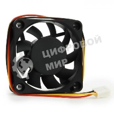 Вентилятор для корпуса Gembird черный, 60 мм, 4000 об/мин, 25 дБ, 3 pin
