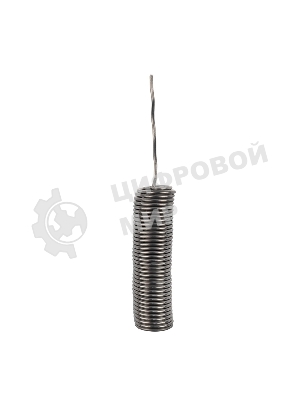 Припой без канифоли ПОС-40 Rexant, 10 г, Ø1.0 мм, (олово 40%, свинец 60%), колба