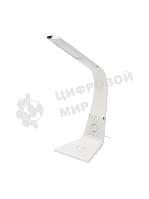  Светильник настольный REXANT Cloud LED 2700-6500К, встроенная беспроводная и проводная USB-зарядка устройств, диммер, гибкий поворот