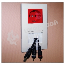 Вставка с щеточным вводом, 45х45