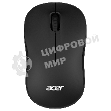 Мышь беспроводная Acer OMR160 черный, 1200 dpi, радиоканал, USB, кнопки - 3