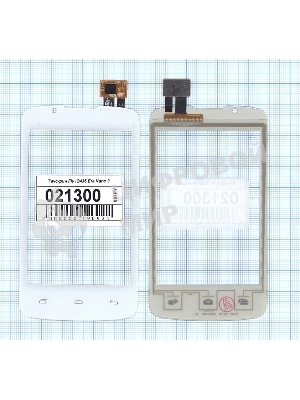 Сенсорное стекло (тачскрин) для Fly IQ436 Era Nano 3, белое