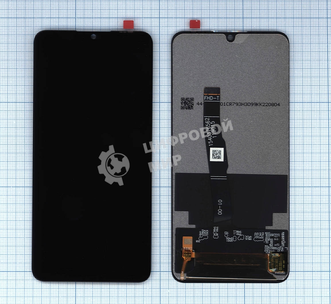 Дисплей для Huawei P30 lite, Nova 4e (COF orig) черный