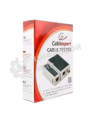 Тестер LAN Gembird NCT-1, для RJ-45, RG-58