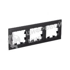 Рамка 3-м AtlasDesign Nature металл оникс SchE ATN312303