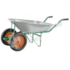 Тачка садовая Palisad 2-х колесная, грузоподъемность 170 кг, объем 78 л