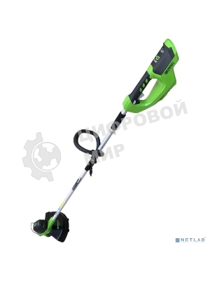 Триммер аккумуляторный GREENWORKS 2101507 40В 7500об/мин Флески 1.6мм ширина реза 330мм