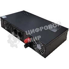 Источник бесперебойного питания Powercom Infinity INF-1100AP RM (3U) 770Вт 1100ВА черный