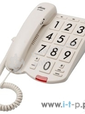 Телефон проводной Ritmix RT-520 слоновая кость